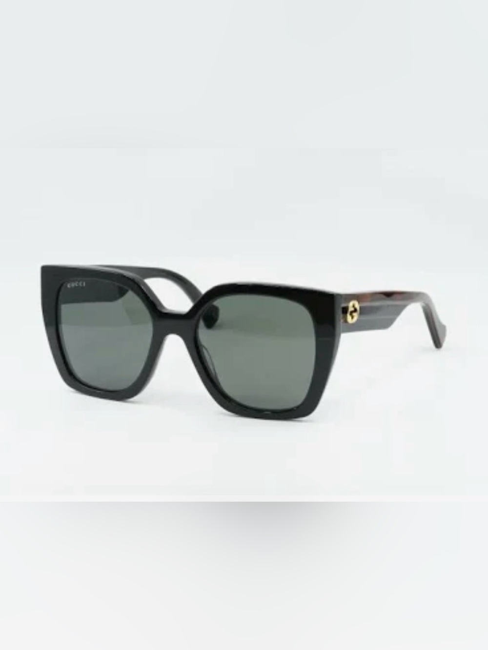 Gucci GG1300S 002 Sunglasses – Havana/Green/Red – Made in Japan – Authentic